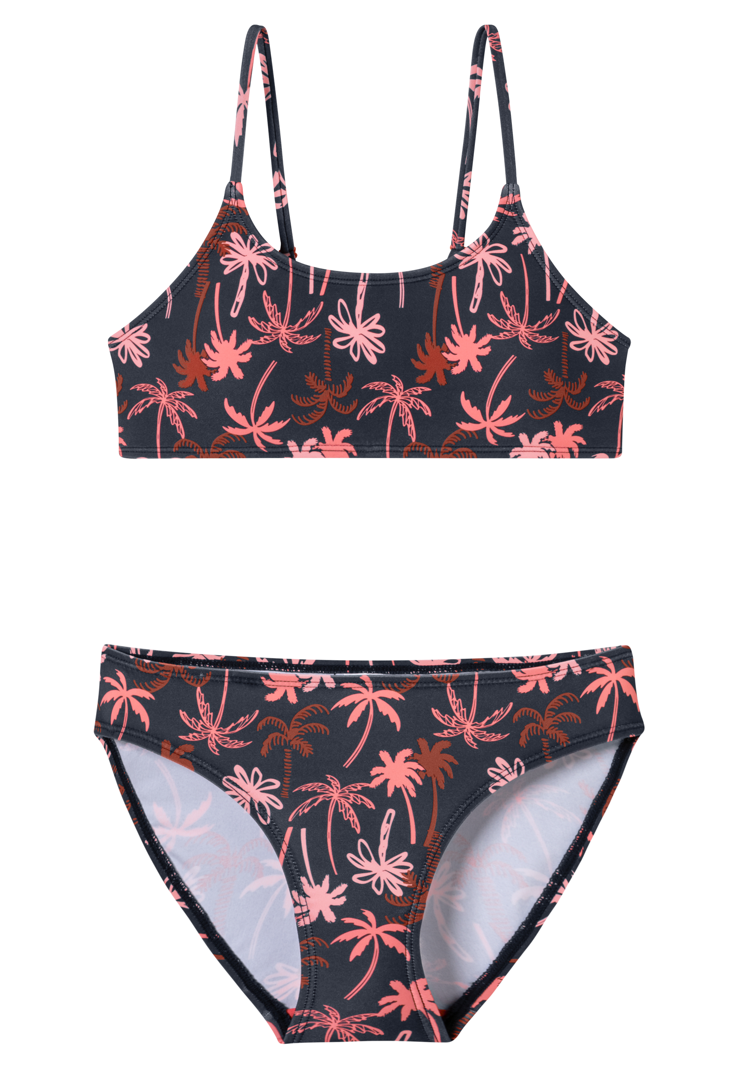 Bustier-Bikini Wirkware recycelt LSF40+ Palmen multicolor - Aqua 164 Bustier-Bikini Wirkware recycelt LSF40+ Palmen multicolor - Aqua 164 von Schiesser