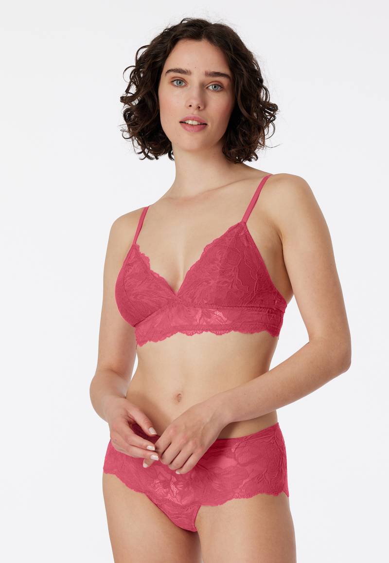 Bustier herausnehmbare Pads pink - Modal & Lace 75A von Schiesser