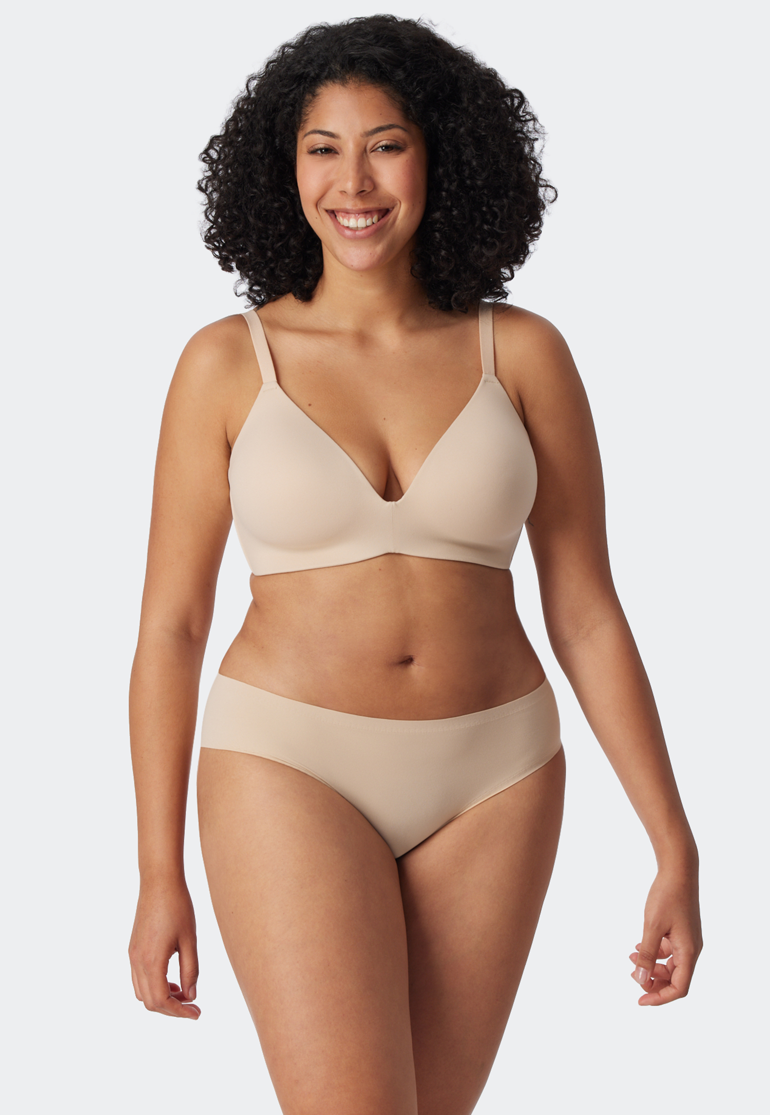 Hip-Rio-Slip Microfaser sand - Invisible Soft 38 von Schiesser