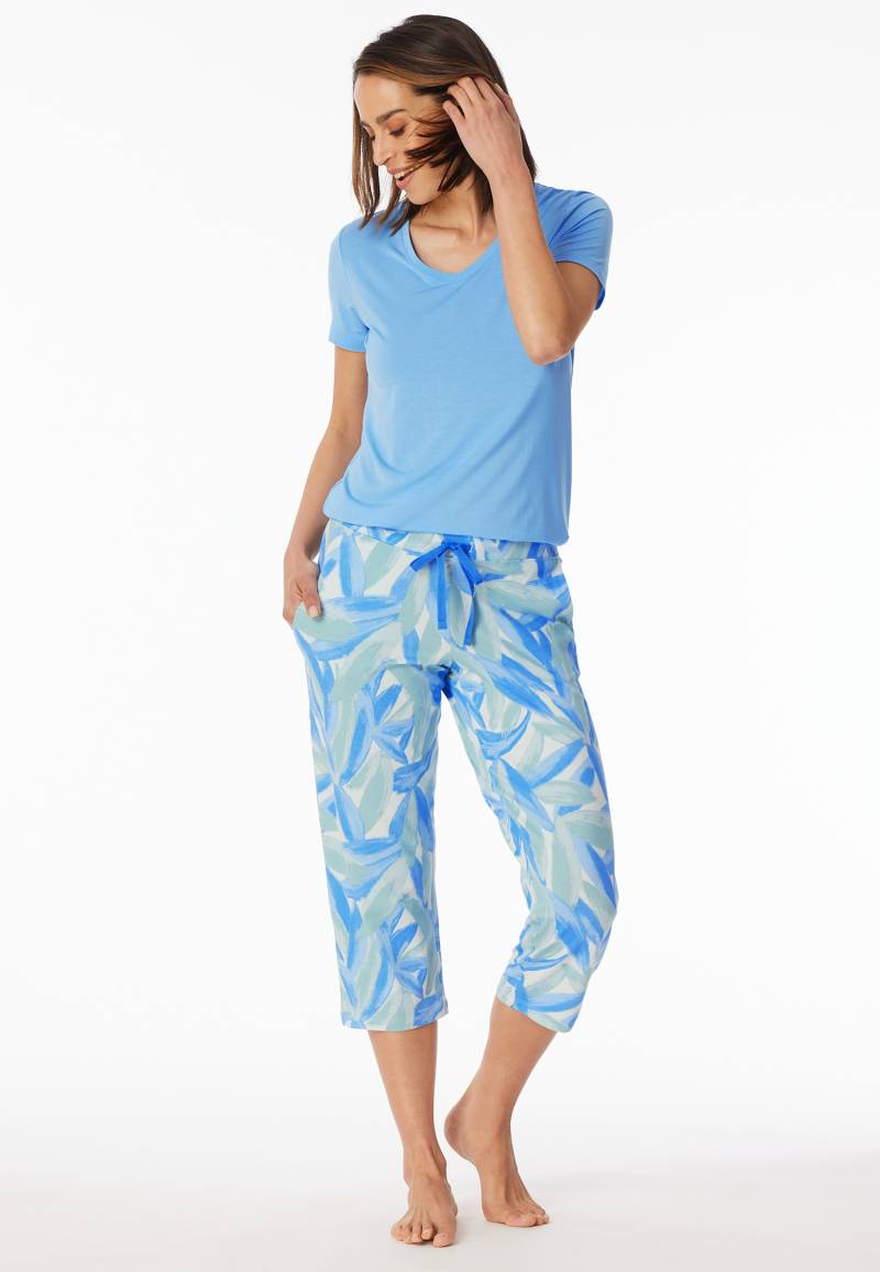 Hose 3/4-lang multicolor gemustert - Mix+Relax 42 von Schiesser
