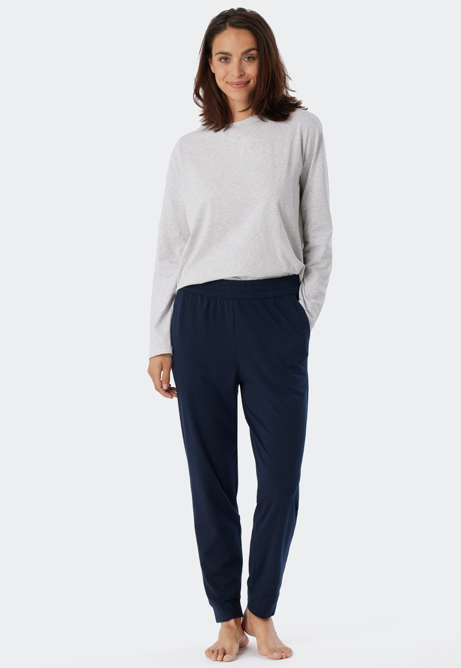 Hose lang dunkelblau - Mix+Relax 44 Hose lang dunkelblau - Mix+Relax 44 von Schiesser