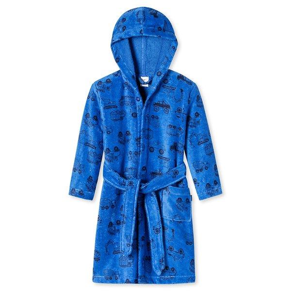 Kids Boys - Bademantel Unisex Blau 92 von Schiesser