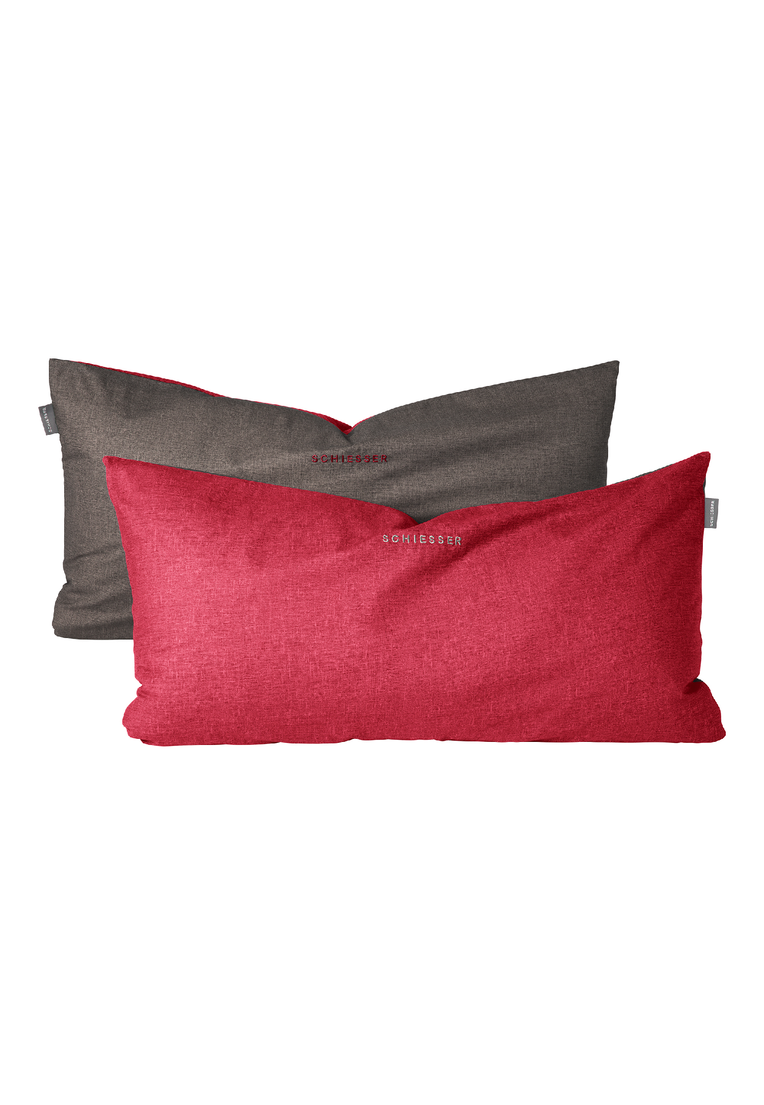 Kissenhüllen 2er-Set Renforcé rot - SCHIESSER Home 40*80 Kissenhüllen 2er-Set Renforcé rot - SCHIESSER Home 40*80 von Schiesser