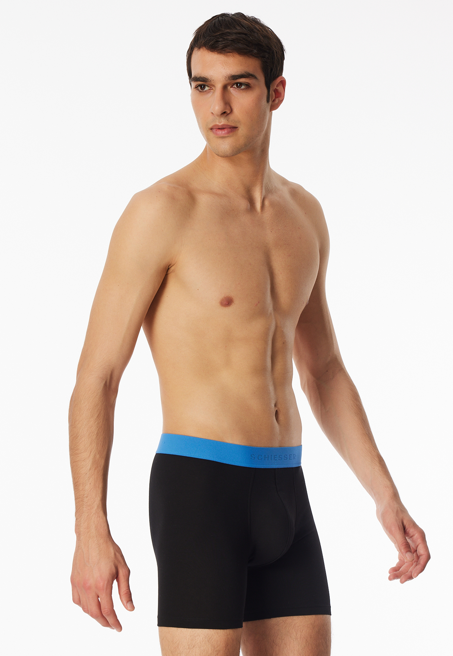 Long-Shorts 2er-Pack Organic Cotton Webgummibund mehrfarbig - 95/5 5 Long-Shorts 2er-Pack Organic Cotton Webgummibund mehrfarbig - 95/5 5 von Schiesser