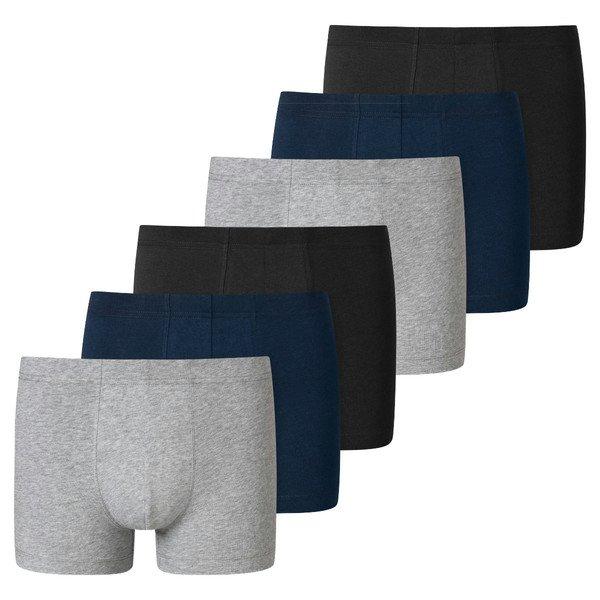 6er Pack - 955 Essentials - Organic Cotton - Shorts Pants Herren Multicolor XL von Schiesser