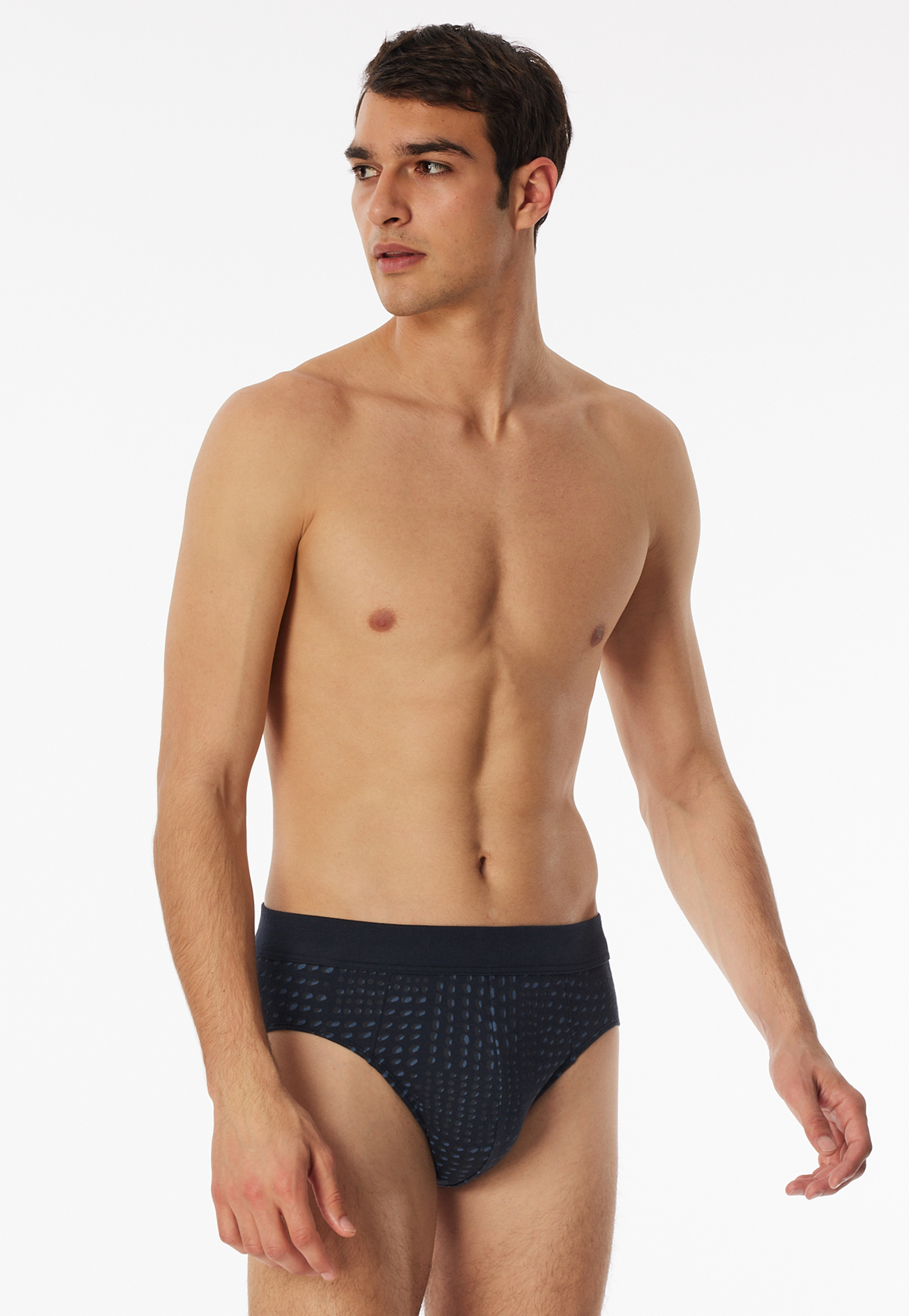 Minislip Feininterlock graphit gemustert - Fine Interlock 8 Minislip Feininterlock graphit gemustert - Fine Interlock 8 von Schiesser