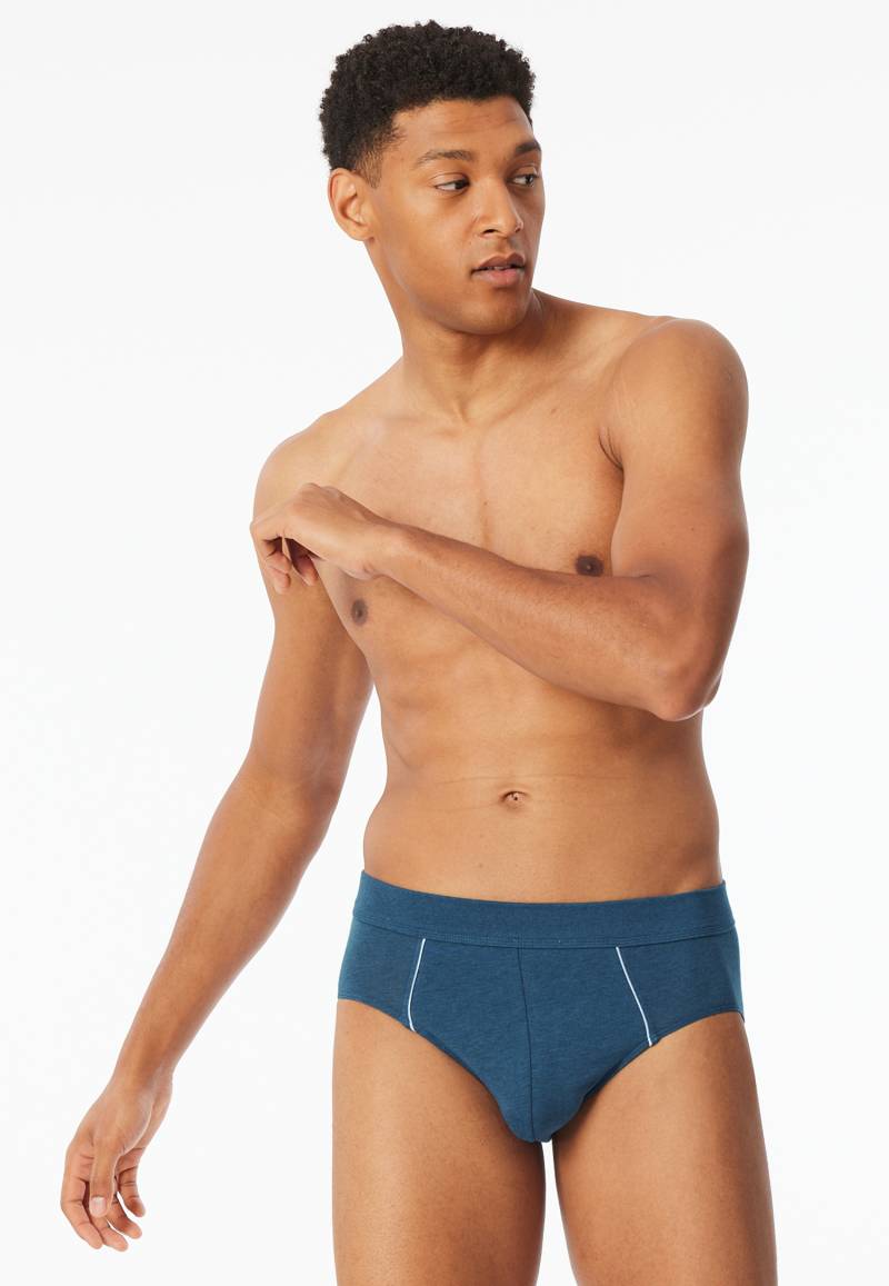 Minislip dunkelblau-meliert - Comfort Fit 5 von Schiesser