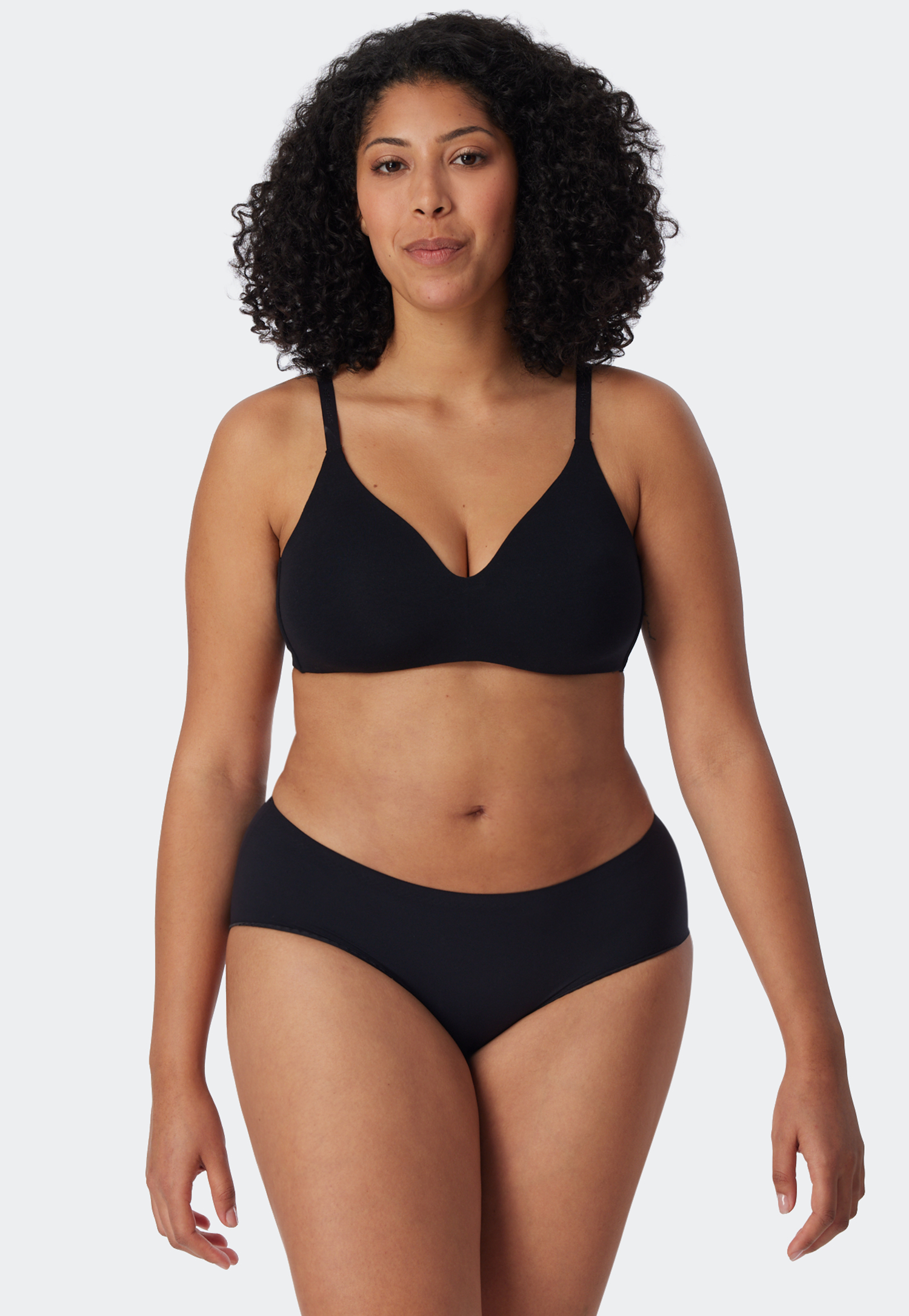 Panty Microfaser schwarz - Invisible Soft 44 von Schiesser