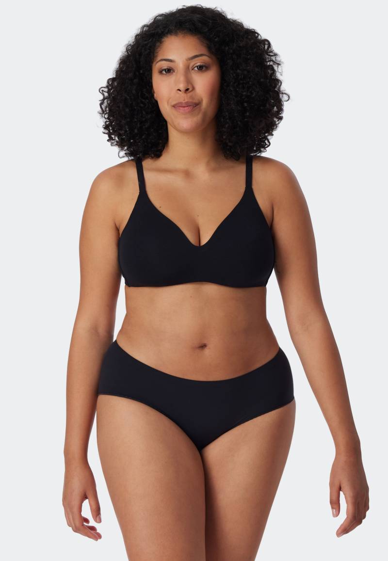 Panty Microfaser schwarz - Invisible Soft 44 von Schiesser