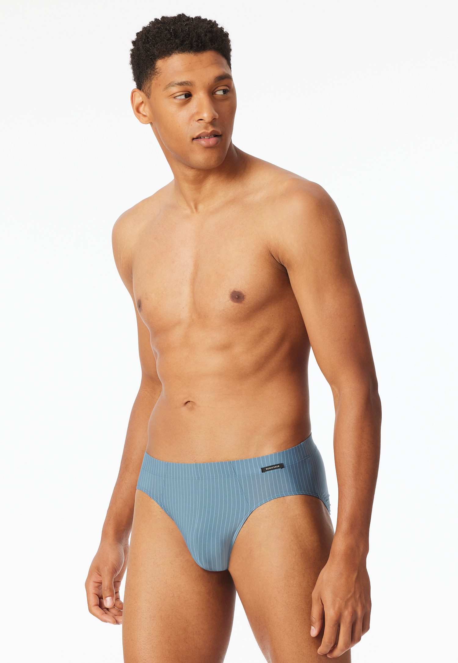 Rio-Slip atlantikblau gestreift - Pure Micro 7 Rio-Slip atlantikblau gestreift - Pure Micro 7 von Schiesser