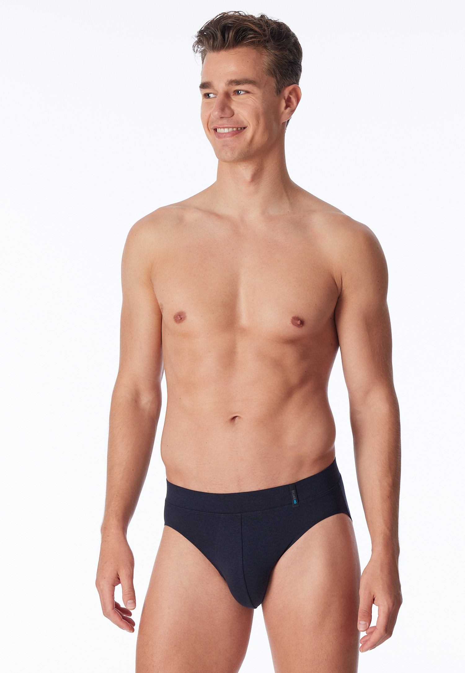 Rio-Slip blauschwarz - 'Long Life Soft' 5 von Schiesser