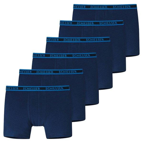 6er Pack Kids Boys 955 Organic Cotton - Shorts Pants Jungen Marine 98 von Schiesser