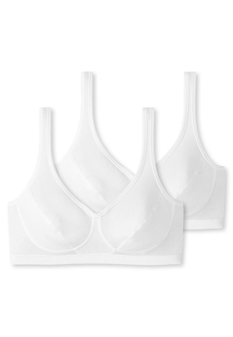 Schiesser Bustier »"95/5"«, (2er Pack), mit sanft formenden Cups von Schiesser