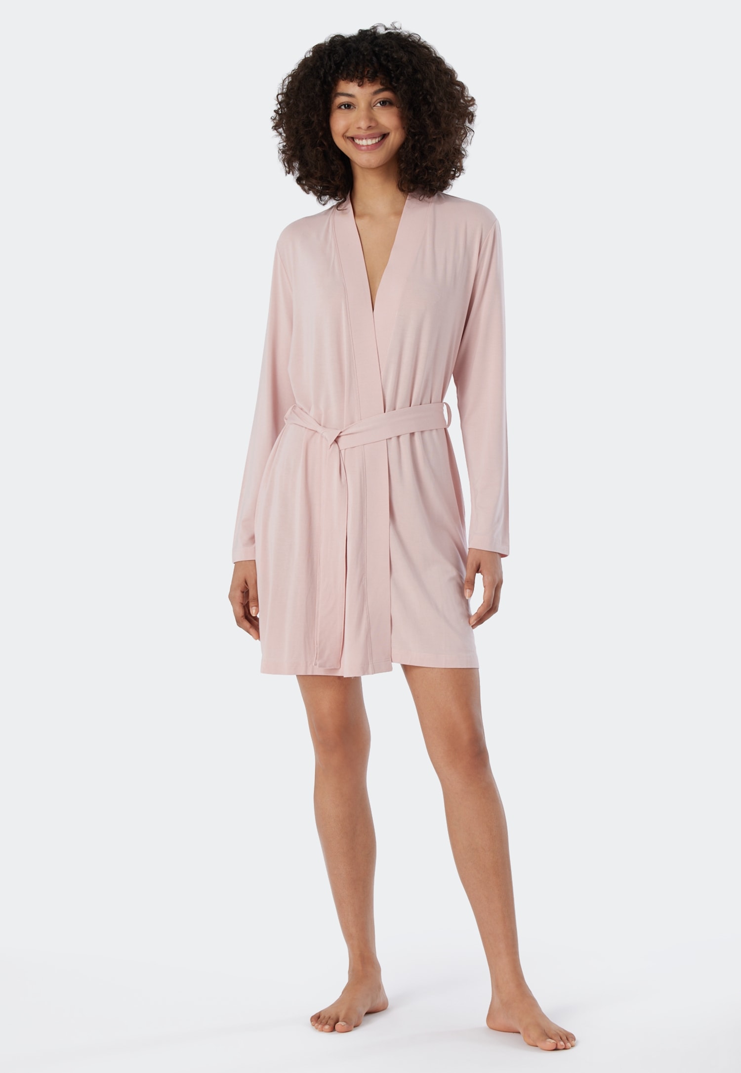 Schiesser Morgenmantel »"Essentials"«, mit Kimono-Schnittform mit dezentem Glanz Schiesser Morgenmantel »"Essentials"«, mit Kimono-Schnittform mit dezentem Glanz von Schiesser