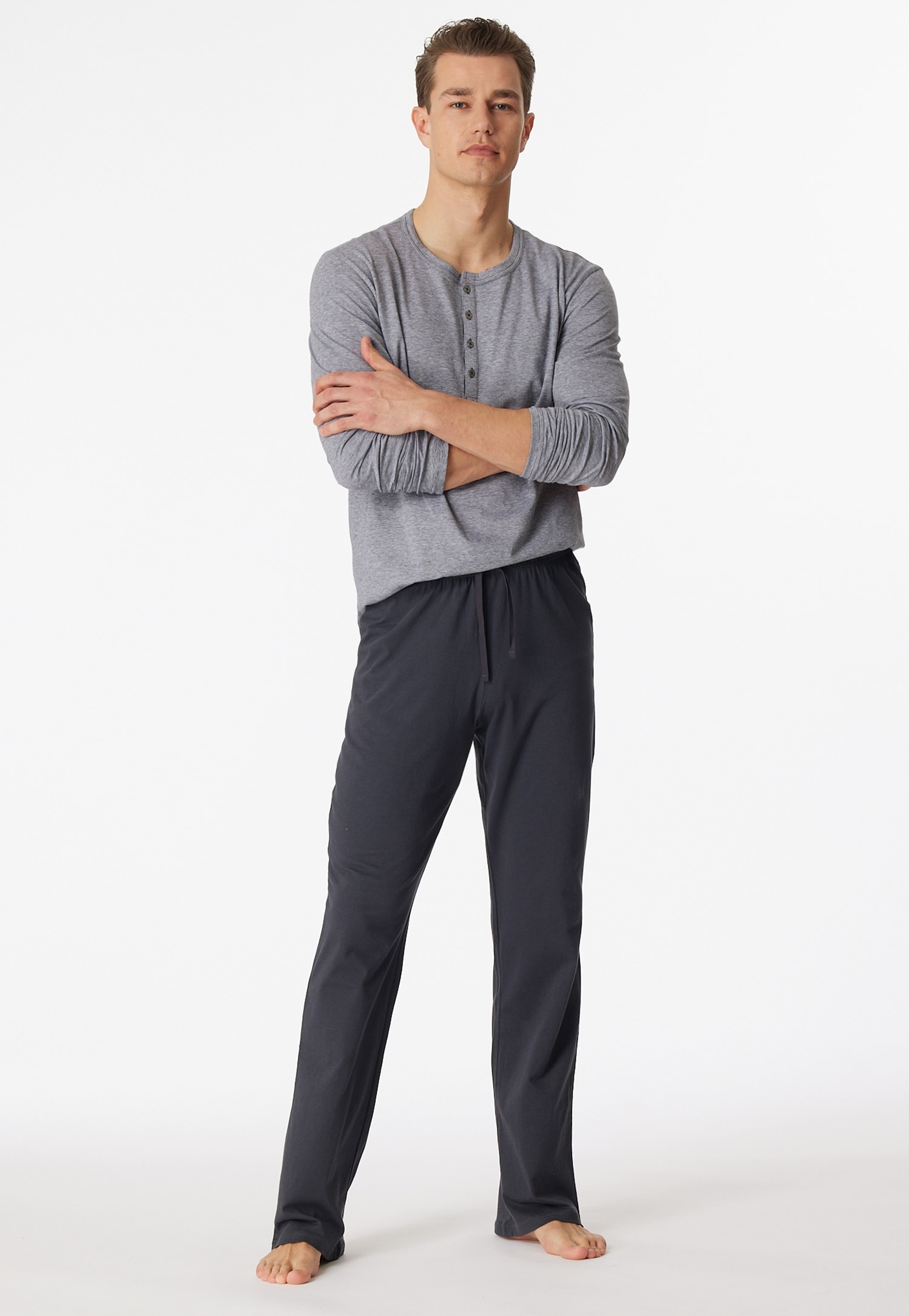 Schiesser Pyjama »"selected! premium inspiration"«, (2 tlg.), mit praktischer Knopfleiste Schiesser Pyjama »"selected! premium inspiration"«, (2 tlg.), mit praktischer Knopfleiste von Schiesser