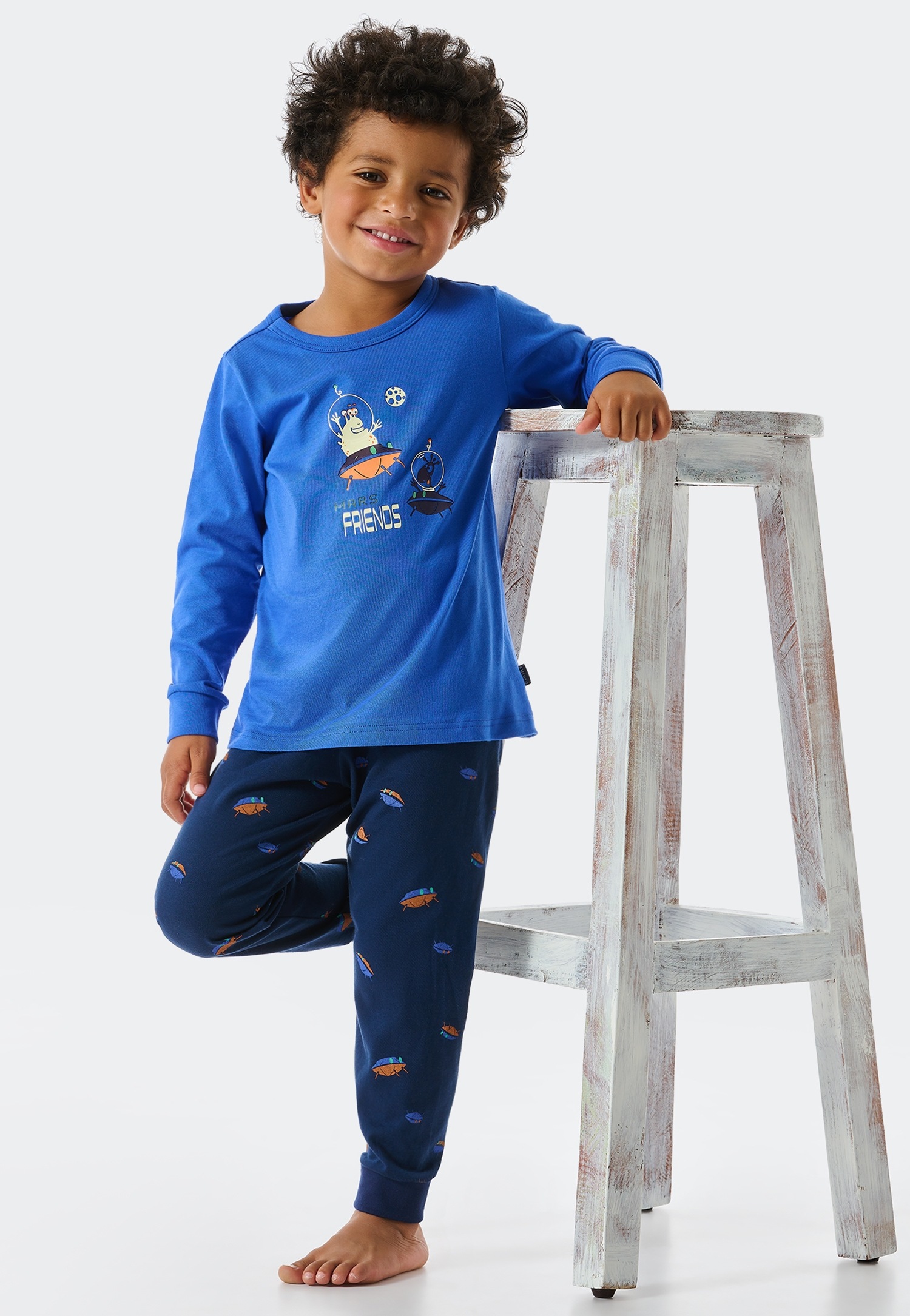 Schiesser Pyjama »"Boys World"«, (2 tlg.) von Schiesser