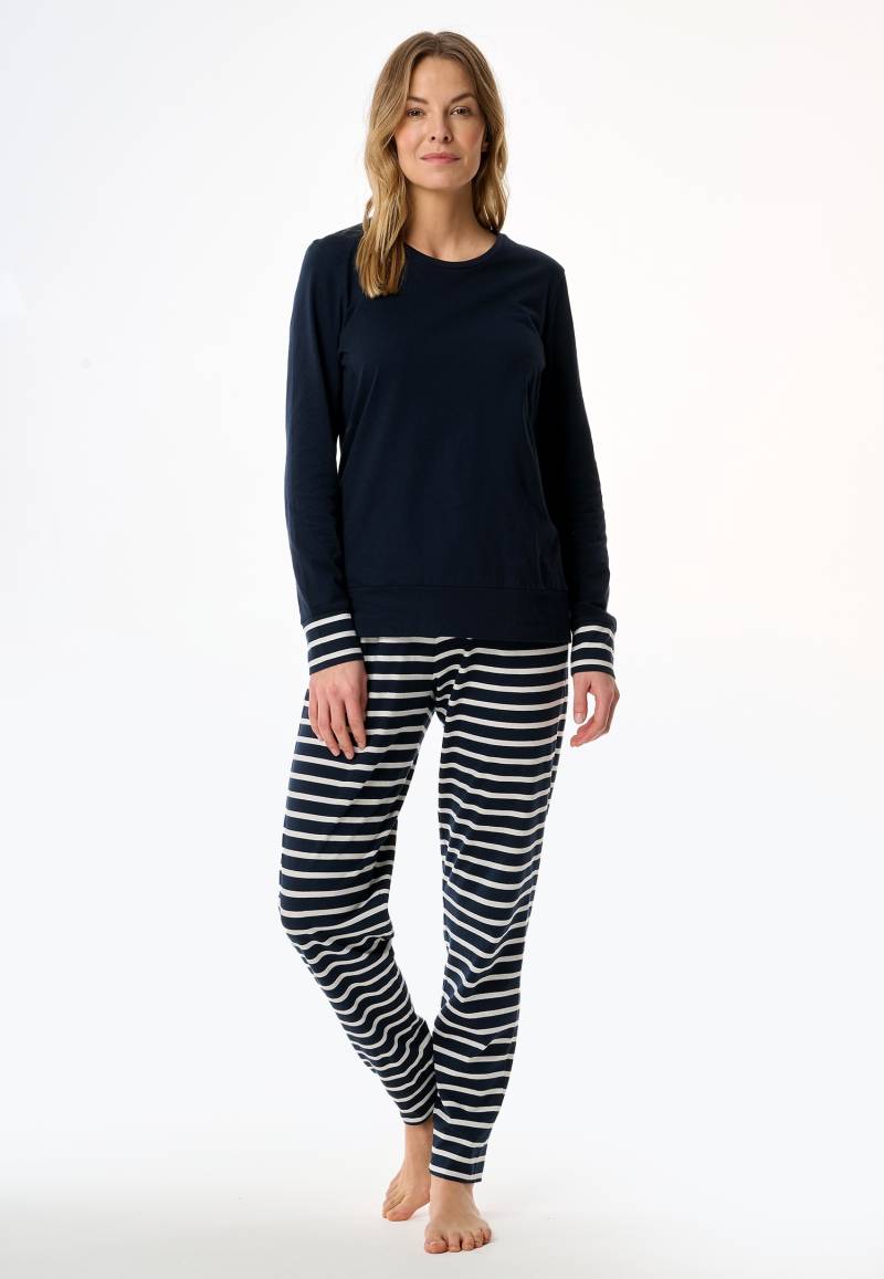Schiesser Schlafanzug »Casual Essentials«, (2 tlg.), mit angenehmen Bündchen von Schiesser