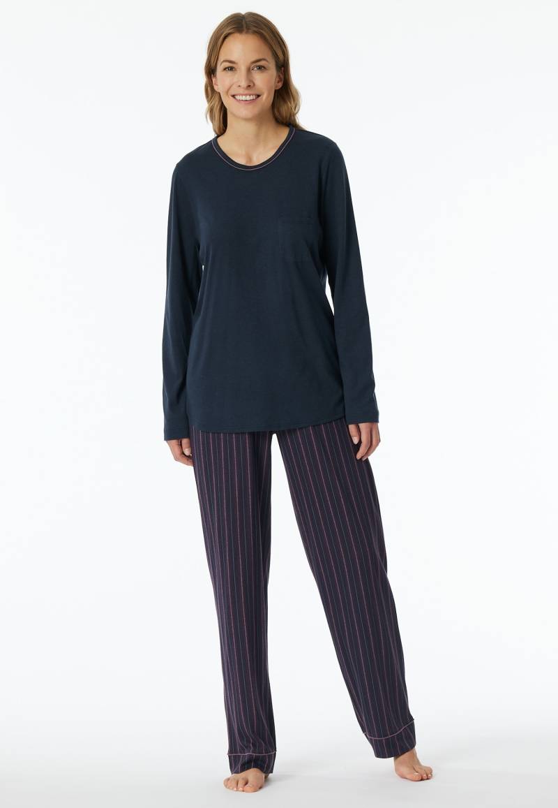 Schiesser Schlafanzug »Comfort Nightwear«, (2 tlg.), mit cooler Muster-Hose von Schiesser