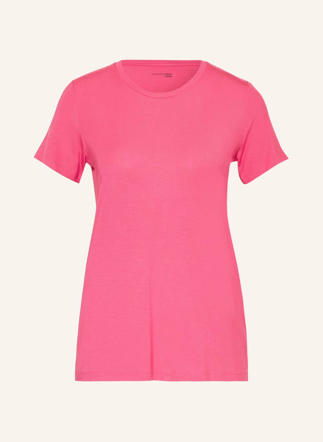 Schiesser Schlafshirt Mix+Relax pink von Schiesser