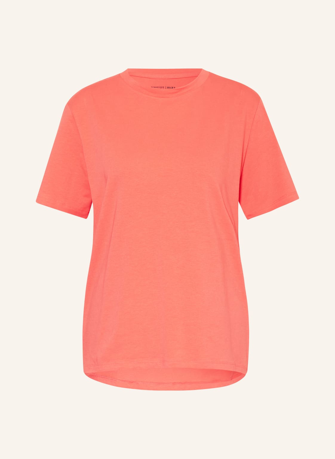 Schiesser Schlafshirt Mix+Relax rot von Schiesser