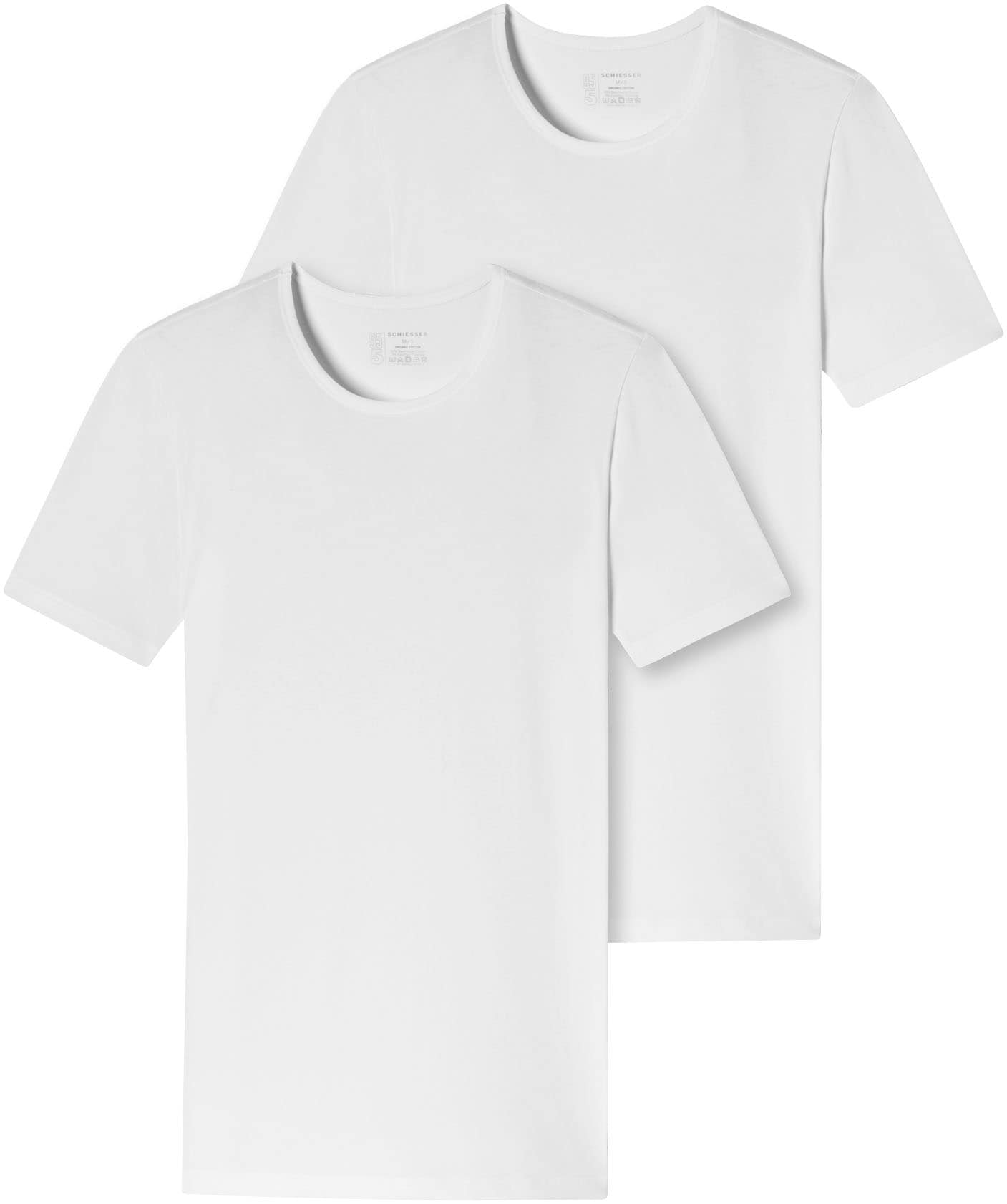 Schiesser T-Shirt »"95/5"«, (2er-Pack), mit rundem Halsausschnitt von Schiesser