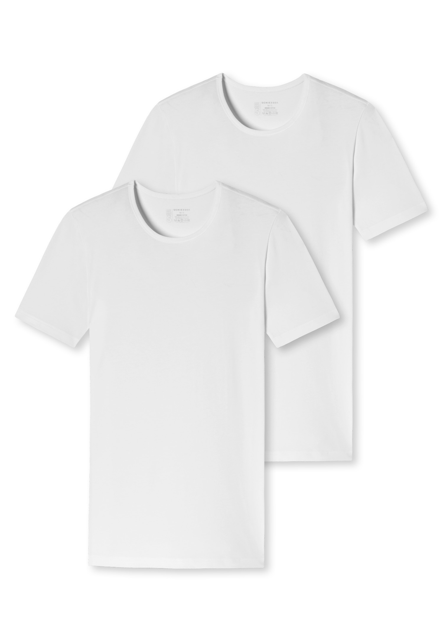 Schiesser T-Shirt »"95/5"«, (2er-Pack), mit rundem Halsausschnitt von Schiesser