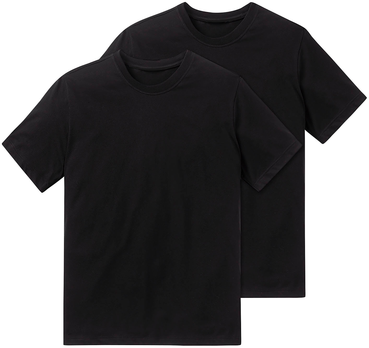 Schiesser T-Shirt »"Essentials"«, (2er-Pack), mit Rundhalsausschnitt von Schiesser