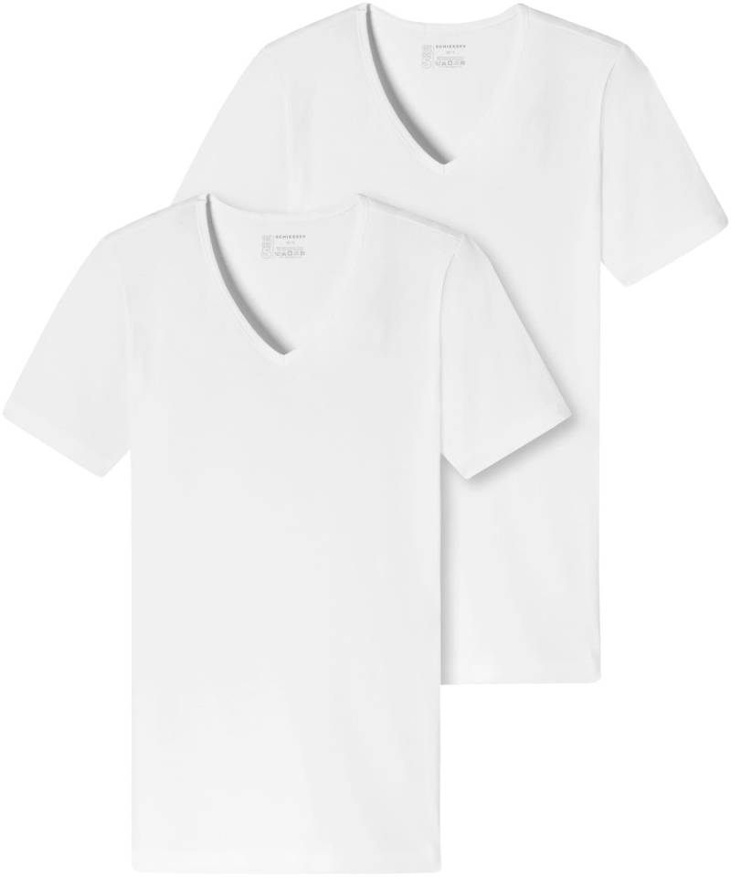 Schiesser V-Shirt »"95/5"«, (2er-Pack) von Schiesser