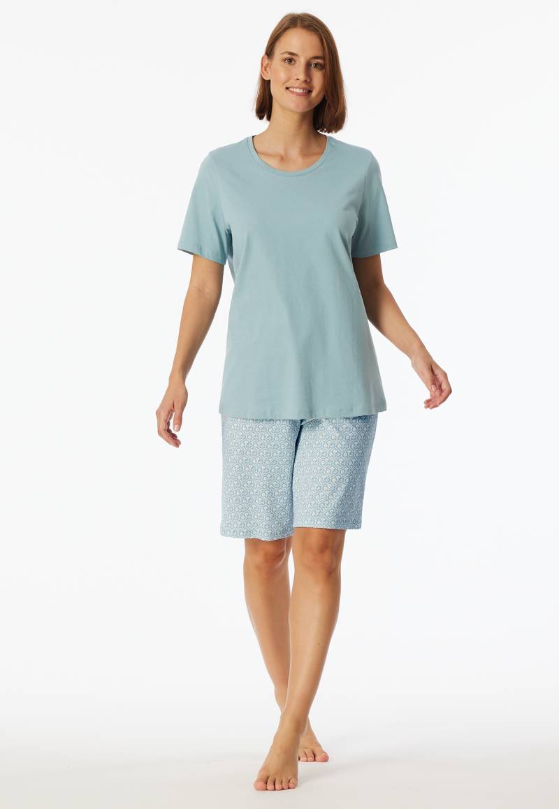 Schlafanzug kurz mineral - Comfort Essentials 48 von Schiesser