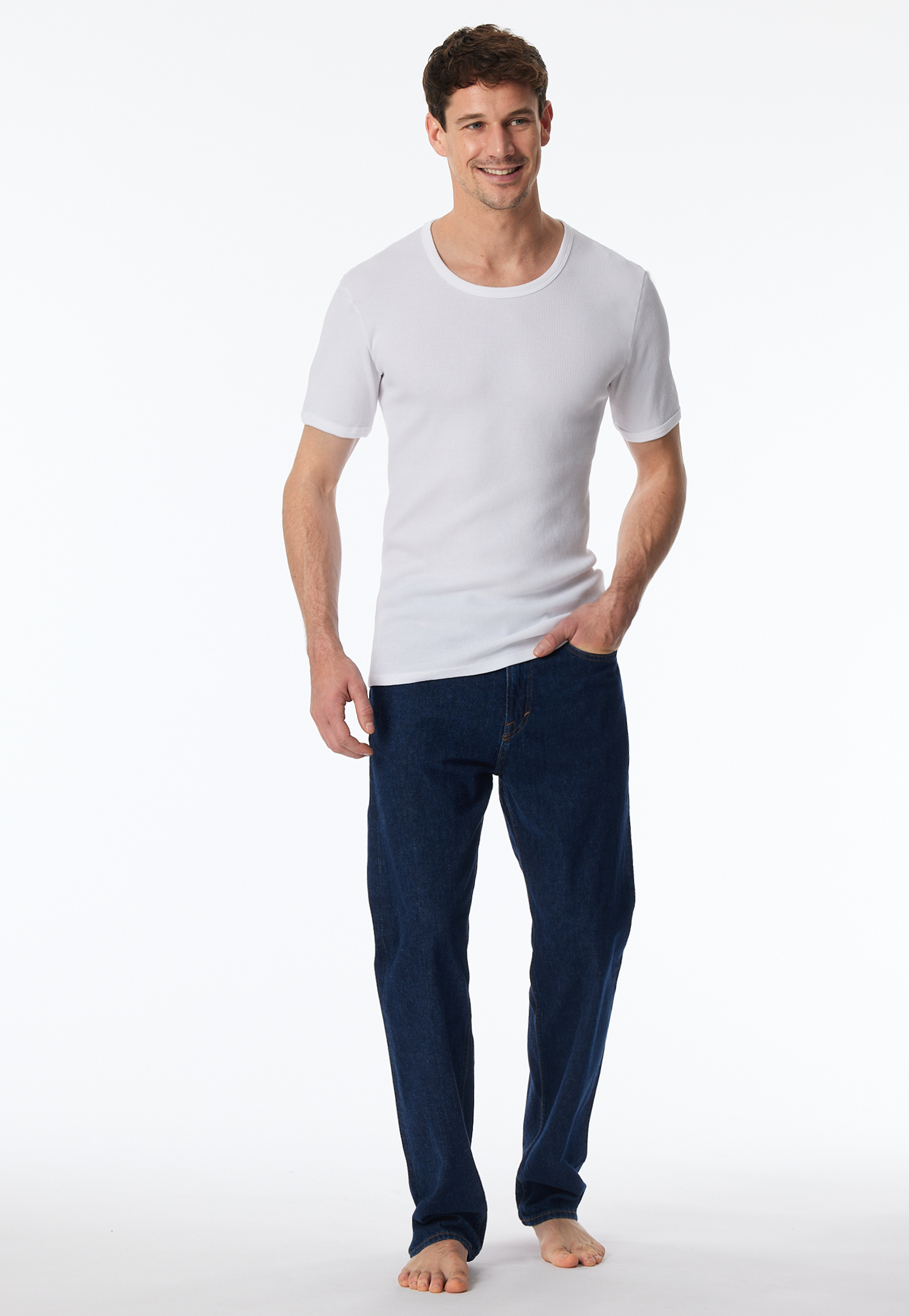 Shirt kurzrarm weiß - Revival Friedrich 6 von Schiesser