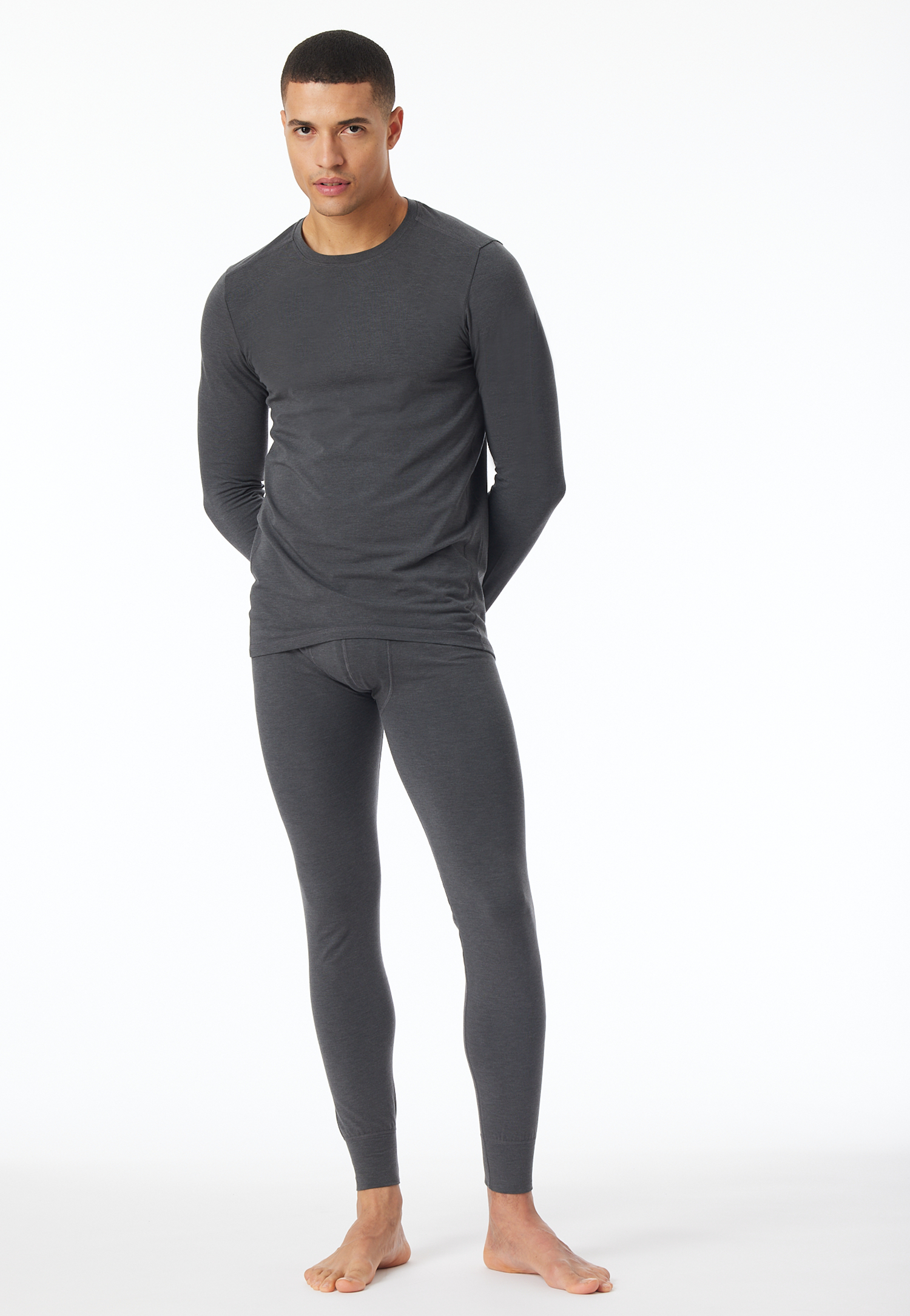 Shirt langarm wärmend dunkelgrau meliert - Casual Warming 7 Shirt langarm wärmend dunkelgrau meliert - Casual Warming 7 von Schiesser