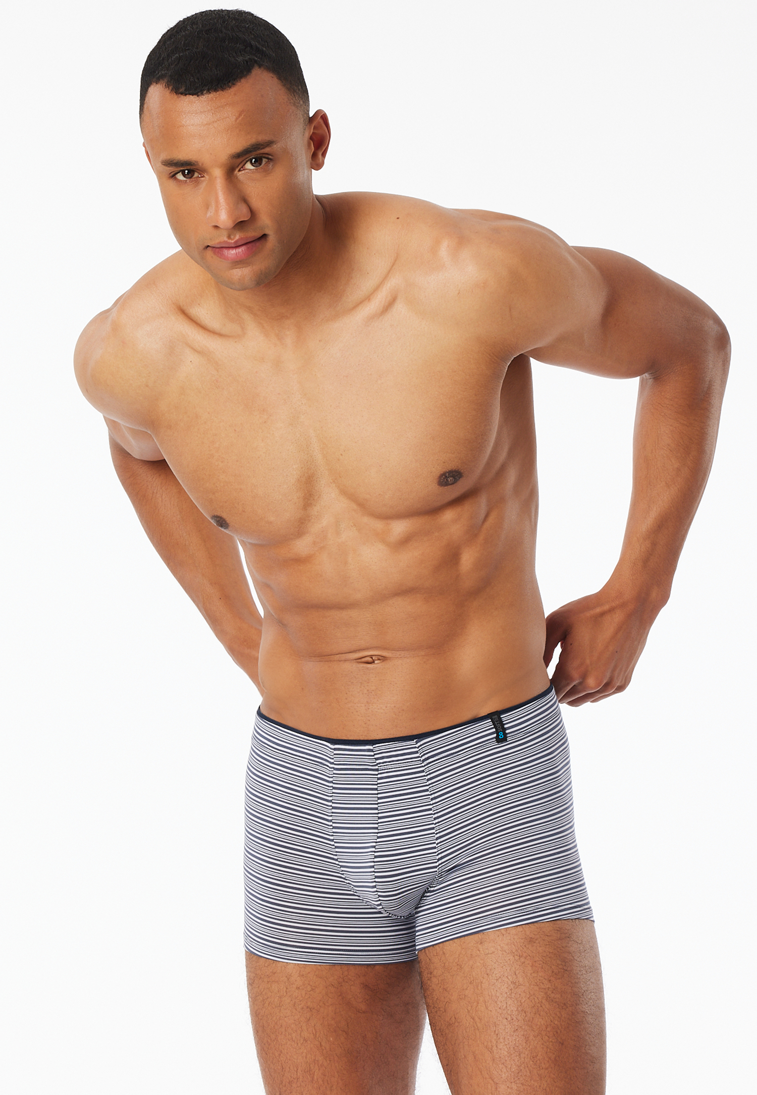 Shorts Modal Streifen graphit - Long Life Soft 8 Shorts Modal Streifen graphit - Long Life Soft 8 von Schiesser