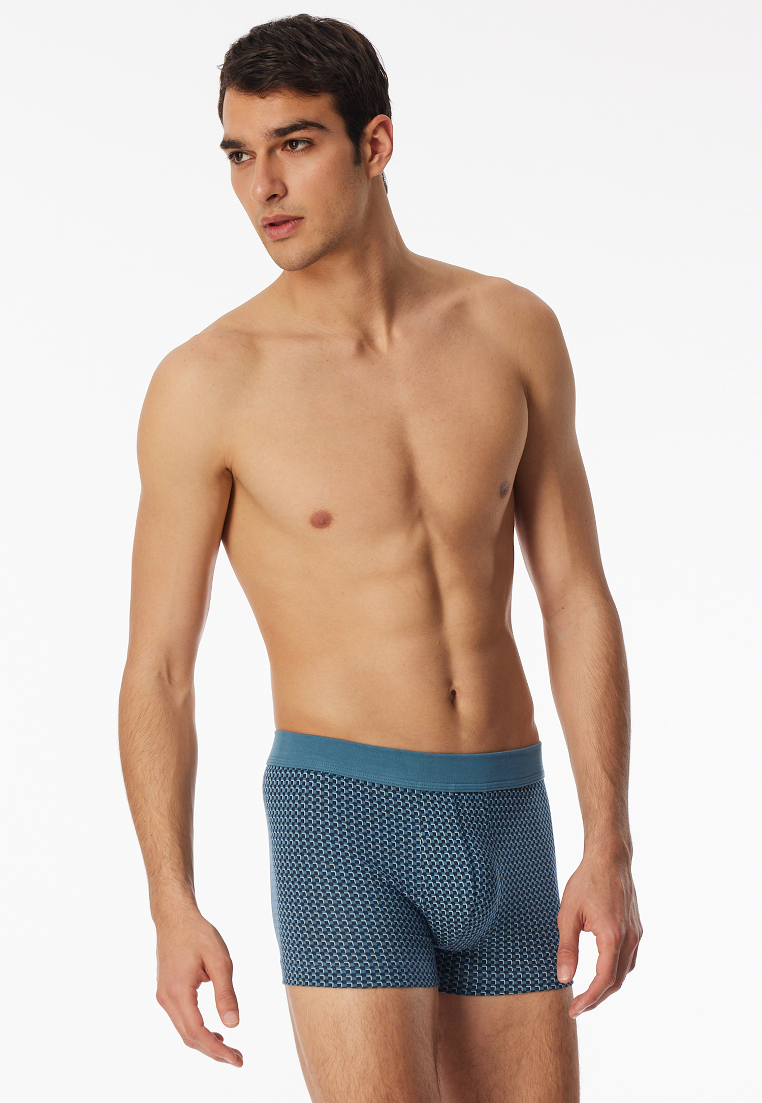 Shorts kariert atlantikblau - 95/5 4 Shorts kariert atlantikblau - 95/5 4 von Schiesser