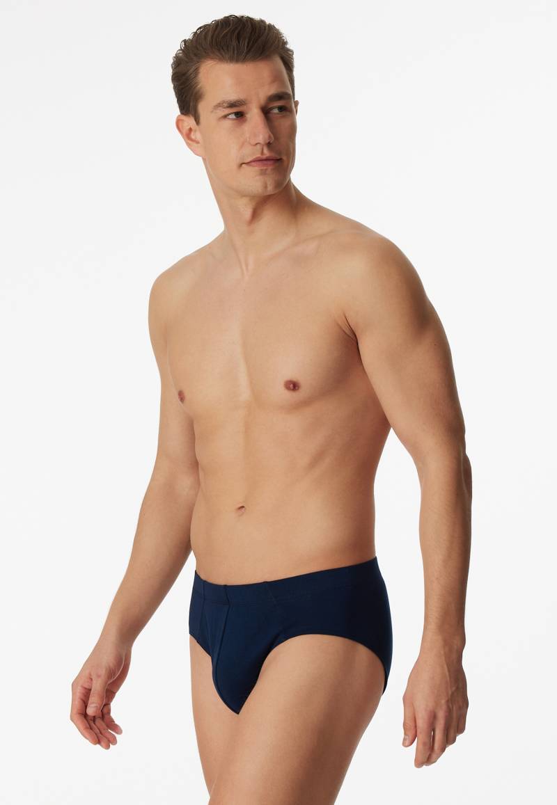 Supermini 3er-Pack Organic Cotton dunkelblau - 95/5 8 von Schiesser