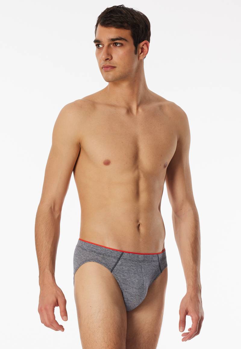 Supermini Organic Cotton gemustert nachtblau - 95/5 6 von Schiesser