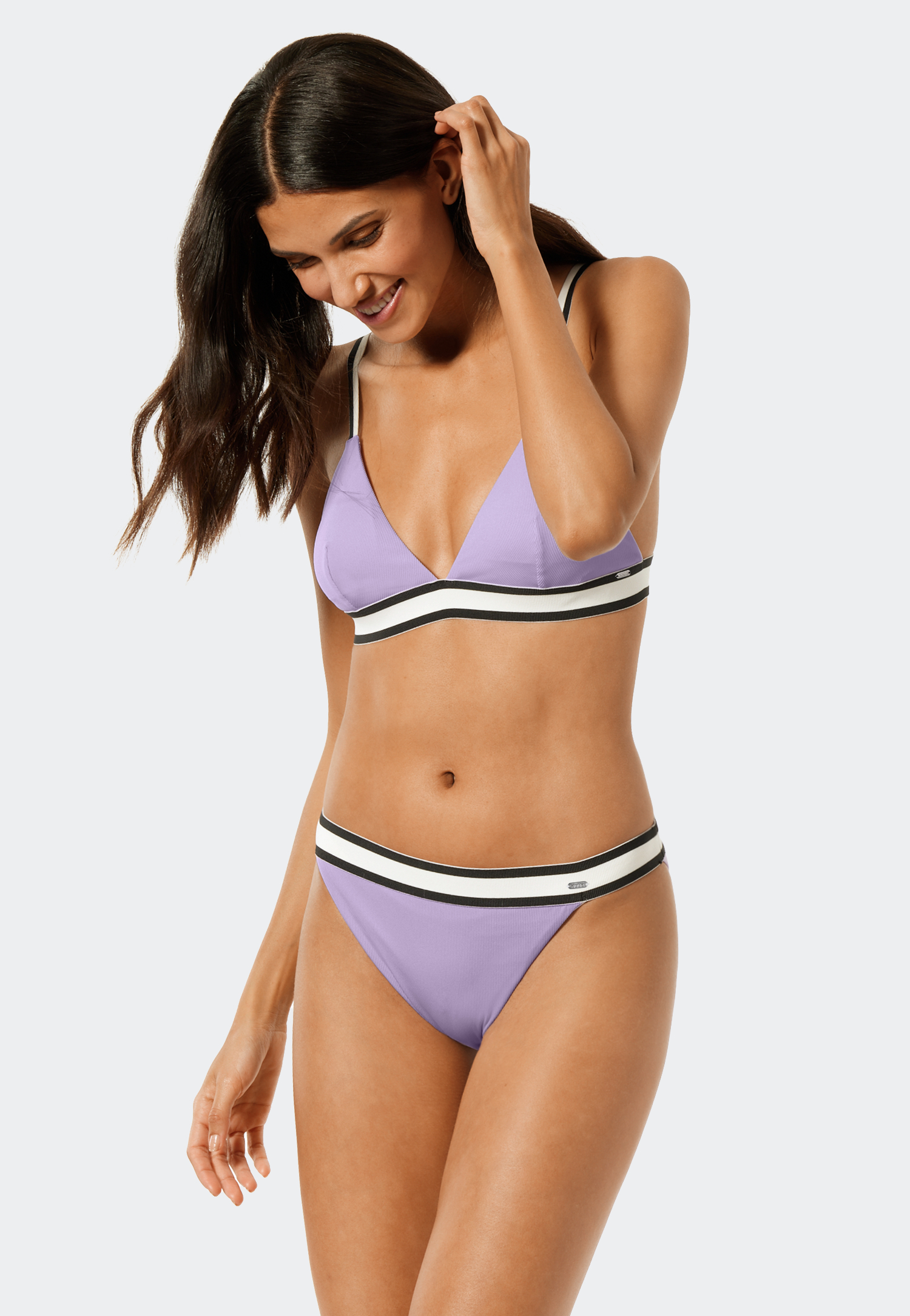 Tai-Bikinislip gefüttert Elastikbund lila - California Dream XL von Schiesser