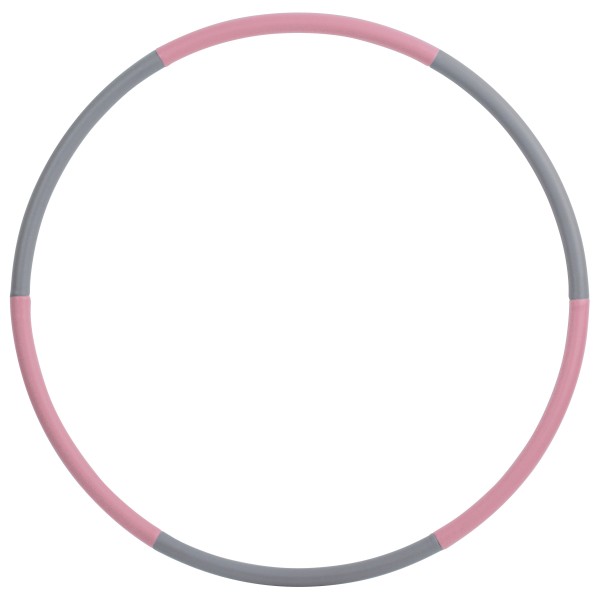 Schildkröt Fitness - Fitness-Hoop - Functional Training Gr Ø 90 cm grau/rosa von Schildkröt Fitness