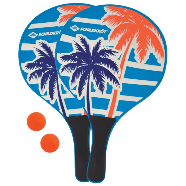 Schildkröt Fun Sports - Beach Paddle Ball Set Ocean - Strandspielzeug blau/rot von Schildkröt Fun Sports