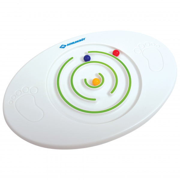 Schildkröt Fun Sports - Kids Balance Board Gr 45 x 30 x 4 cm weiß/grün von Schildkröt Fun Sports