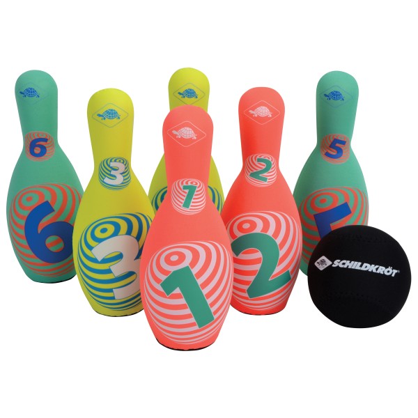 Schildkröt Fun Sports - Neopren Kegel-Set Ocean - Strandspielzeug rot/gelb von Schildkröt Fun Sports