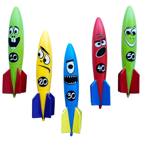 Schildkröt Fun Sports - Rocket Divers - Strandspielzeug Gr 5 Pieces von Schildkröt Fun Sports