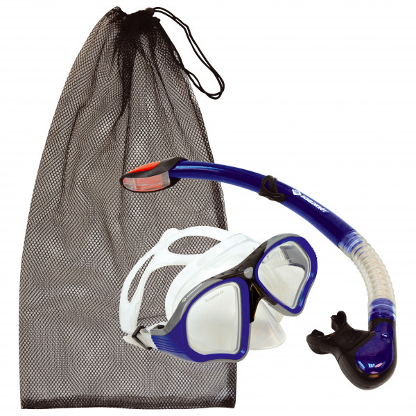 Schildkröt Fun Sports - Schnorchel Set Pro Palau - Strandspielzeug blau/schwarz von Schildkröt Fun Sports