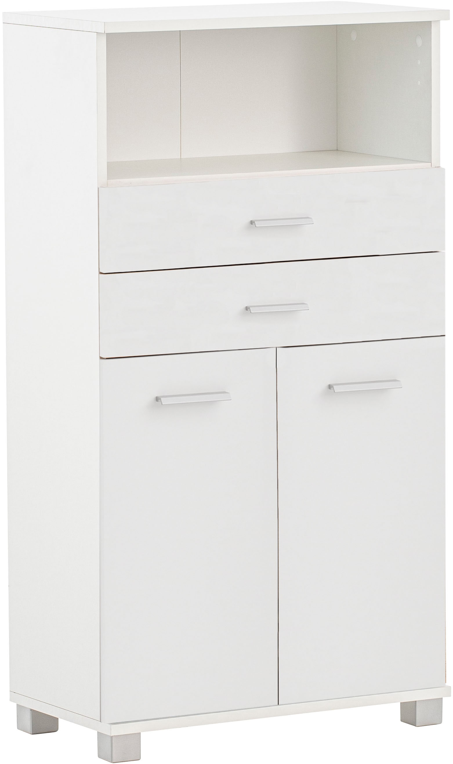 welltime Midischrank »Palermo, Breite 60 cm made in Germany«, Metallbeschläge welltime Midischrank »Palermo, Breite 60 cm made in Germany«, Metallbeschläge von welltime