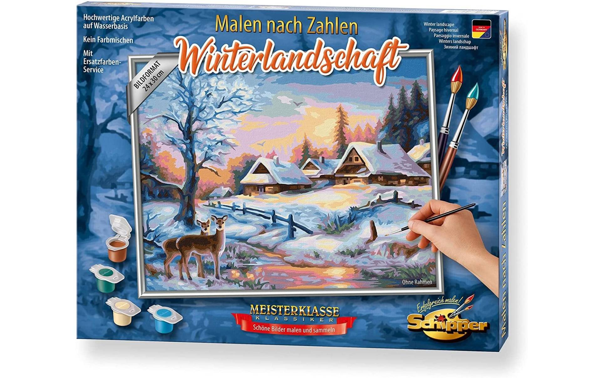 Schipper Malen nach Zahlen »Winterlandschaft« von Schipper