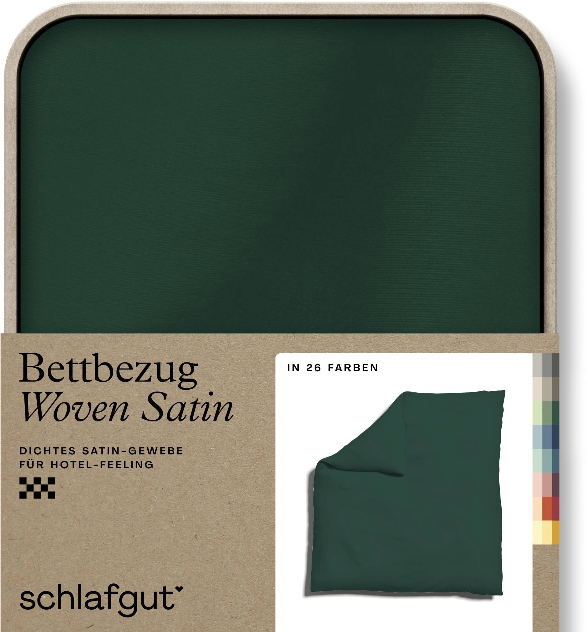 Schlafgut Bettbezug »Woven Satin«, (1 St.) von Schlafgut