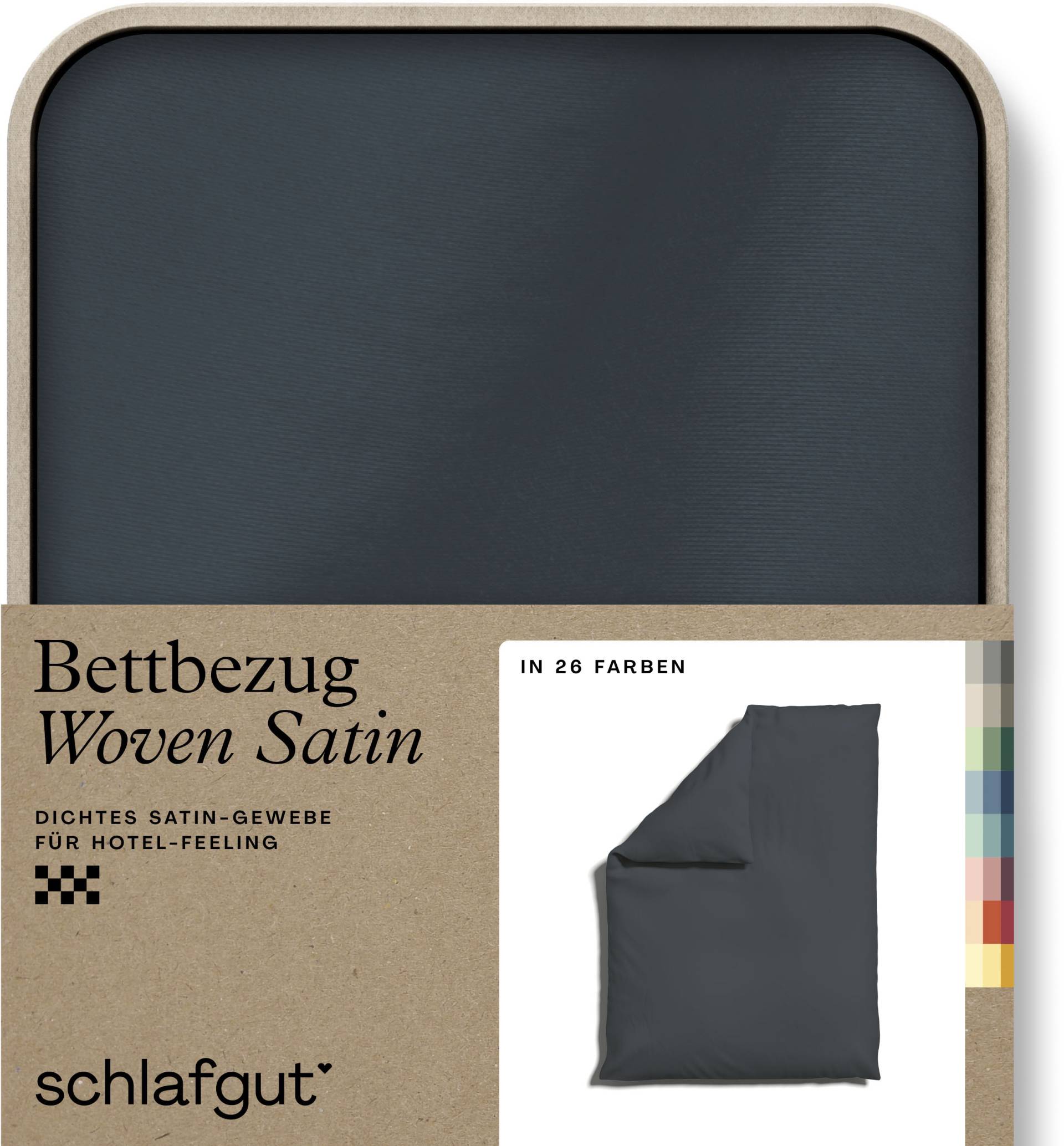 Schlafgut Bettbezug »Woven Satin«, (1 St.) von Schlafgut