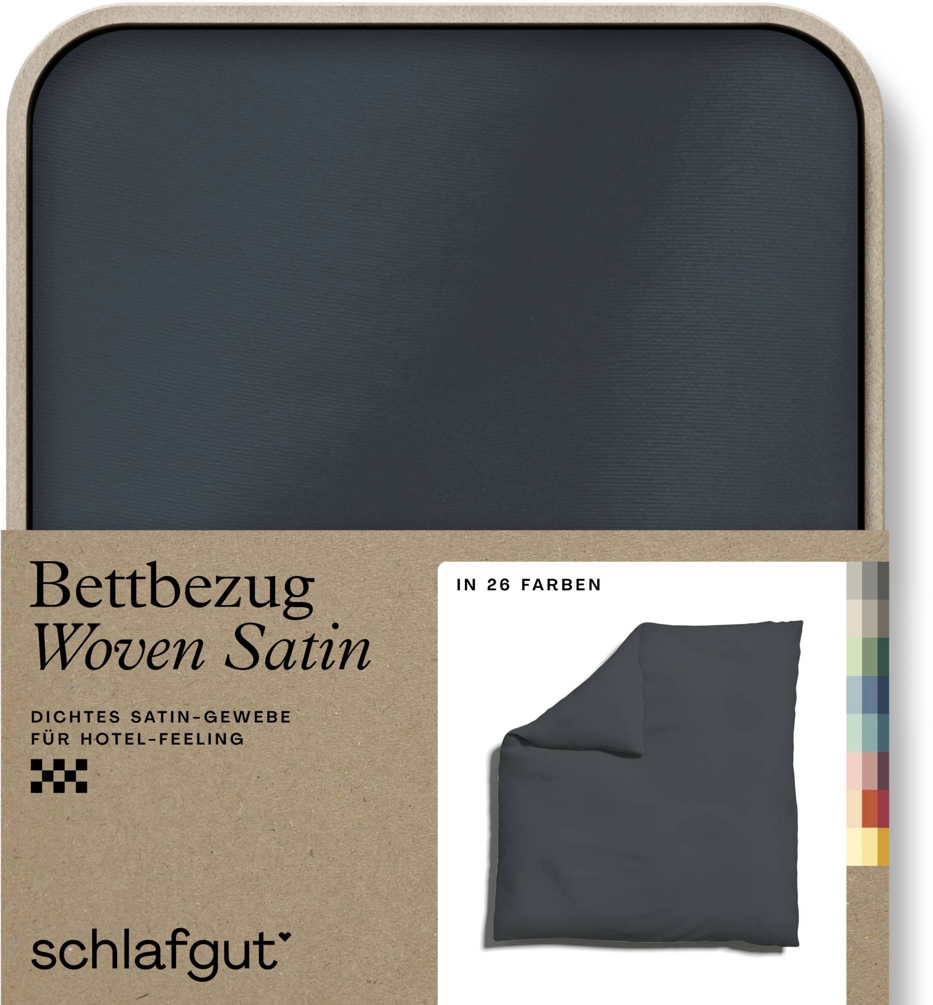 Schlafgut Bettbezug »Woven Satin«, (1 St.) von Schlafgut