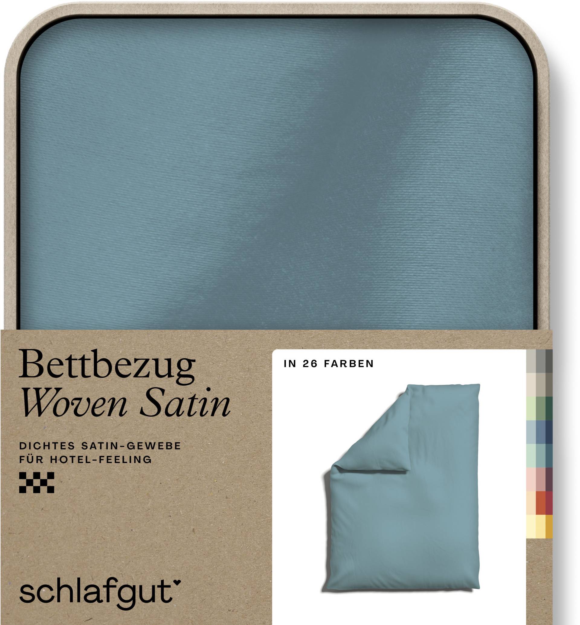 Schlafgut Bettbezug »Woven Satin«, (1 St.) von Schlafgut