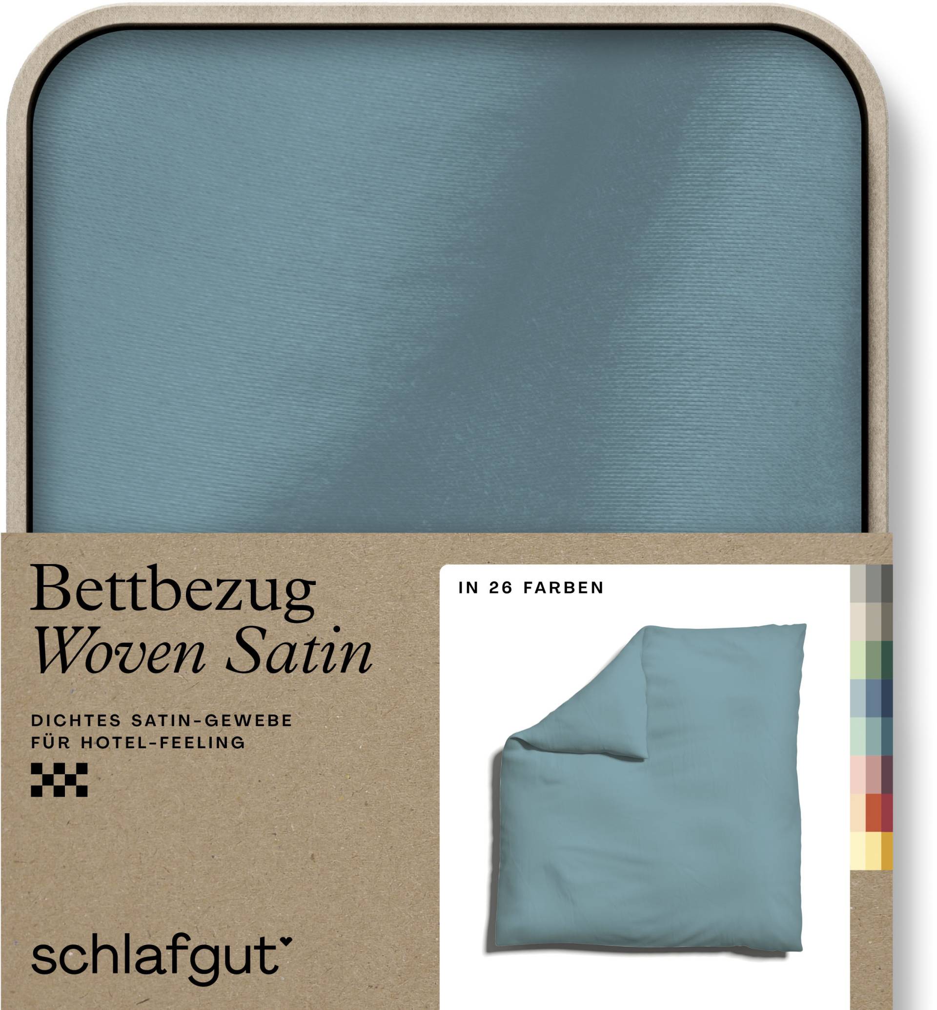 Schlafgut Bettbezug »Woven Satin«, (1 St.) von Schlafgut