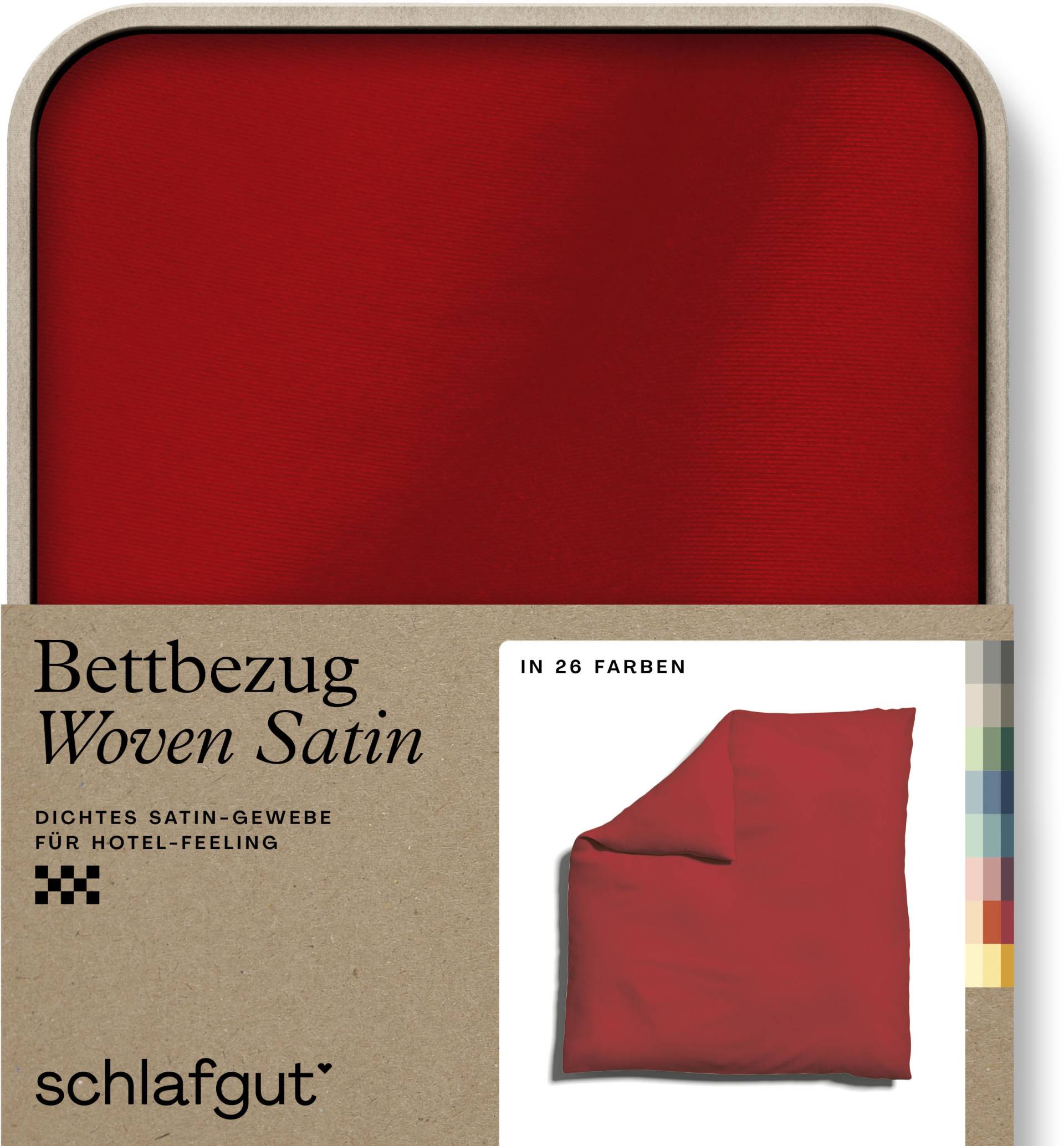 Schlafgut Bettbezug »Woven Satin«, (1 St.) von Schlafgut